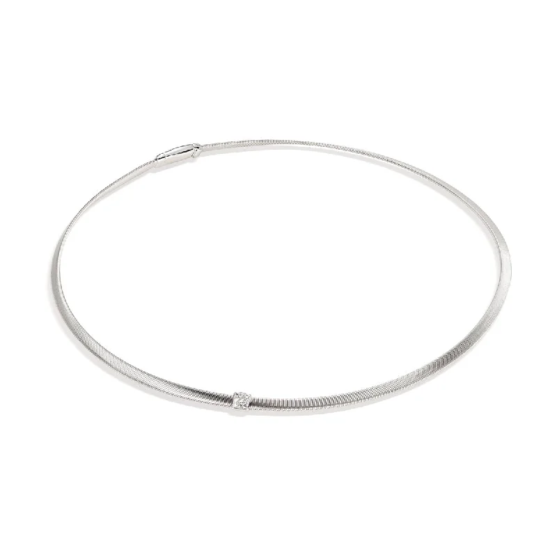 Marco Bicego Masai Coil Necklace With Diamonds