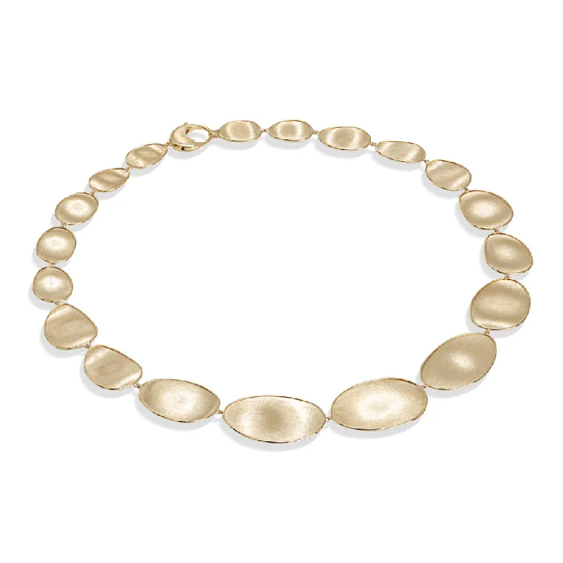 Marco Bicego Lunaria 18k Yellow Gold Medium Graduated Collar CB1777 Y