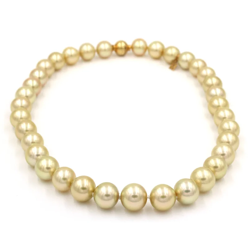 Mikimoto Golden Pearl Necklace