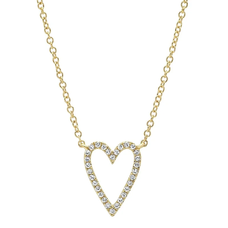 Open Heart Necklace