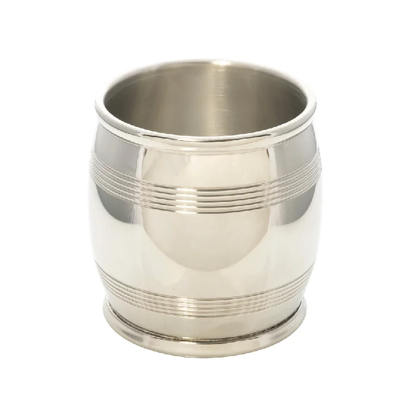 Pewter Barrel Julep Cup 9oz