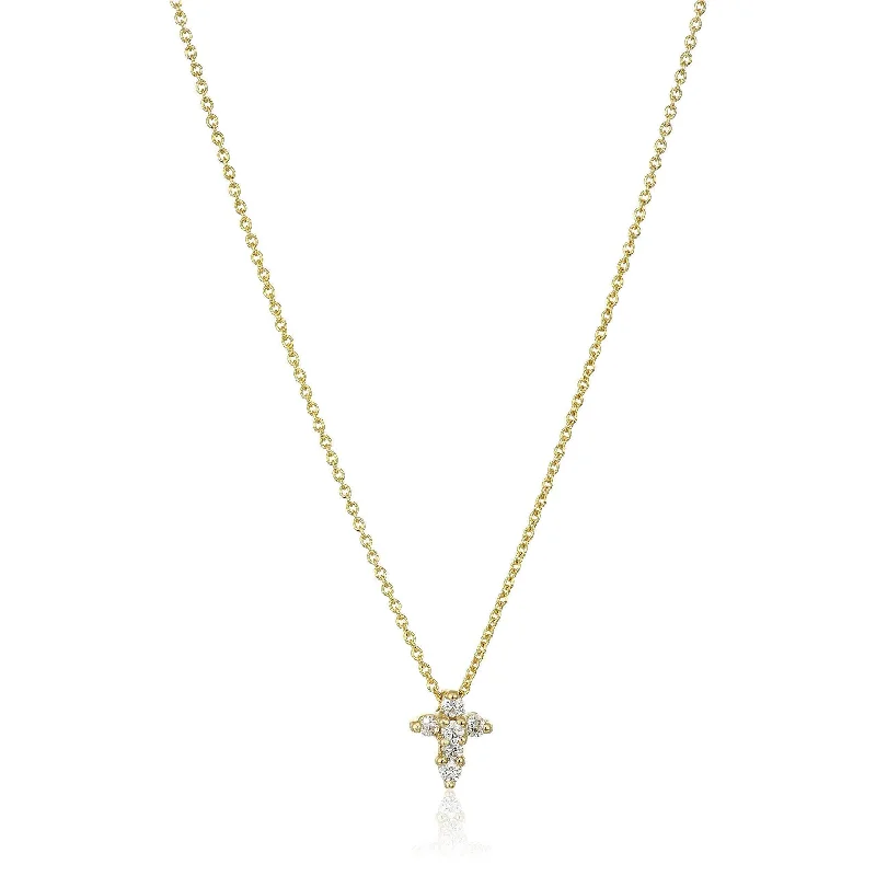 Roberto Coin Baby Cross Pendant Necklace