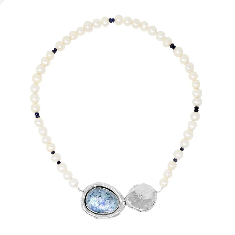 Roman Glass Pearl Strand