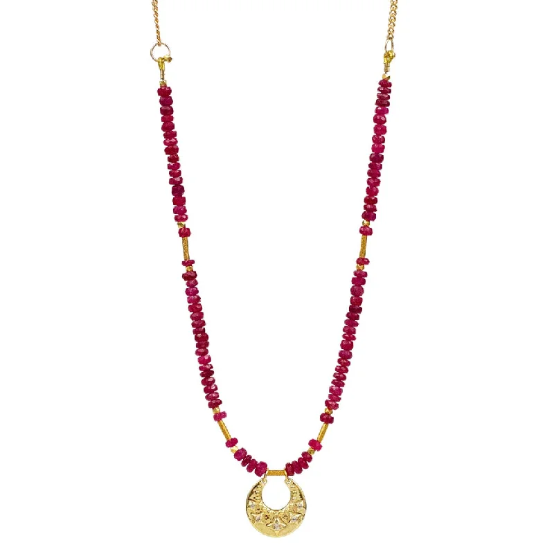 Ruby Bali Necklace