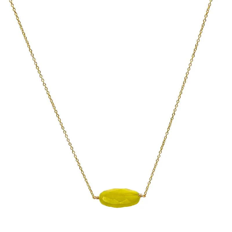 Serpentine Drop Necklace