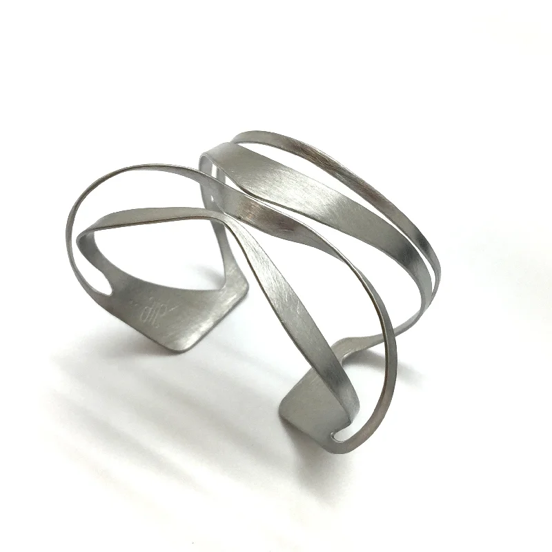 Silver Cyborg Cuff