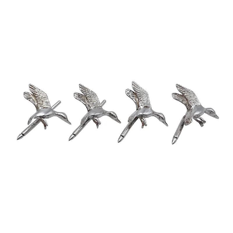 Sterling Silver SEWE Duck Dress Studs